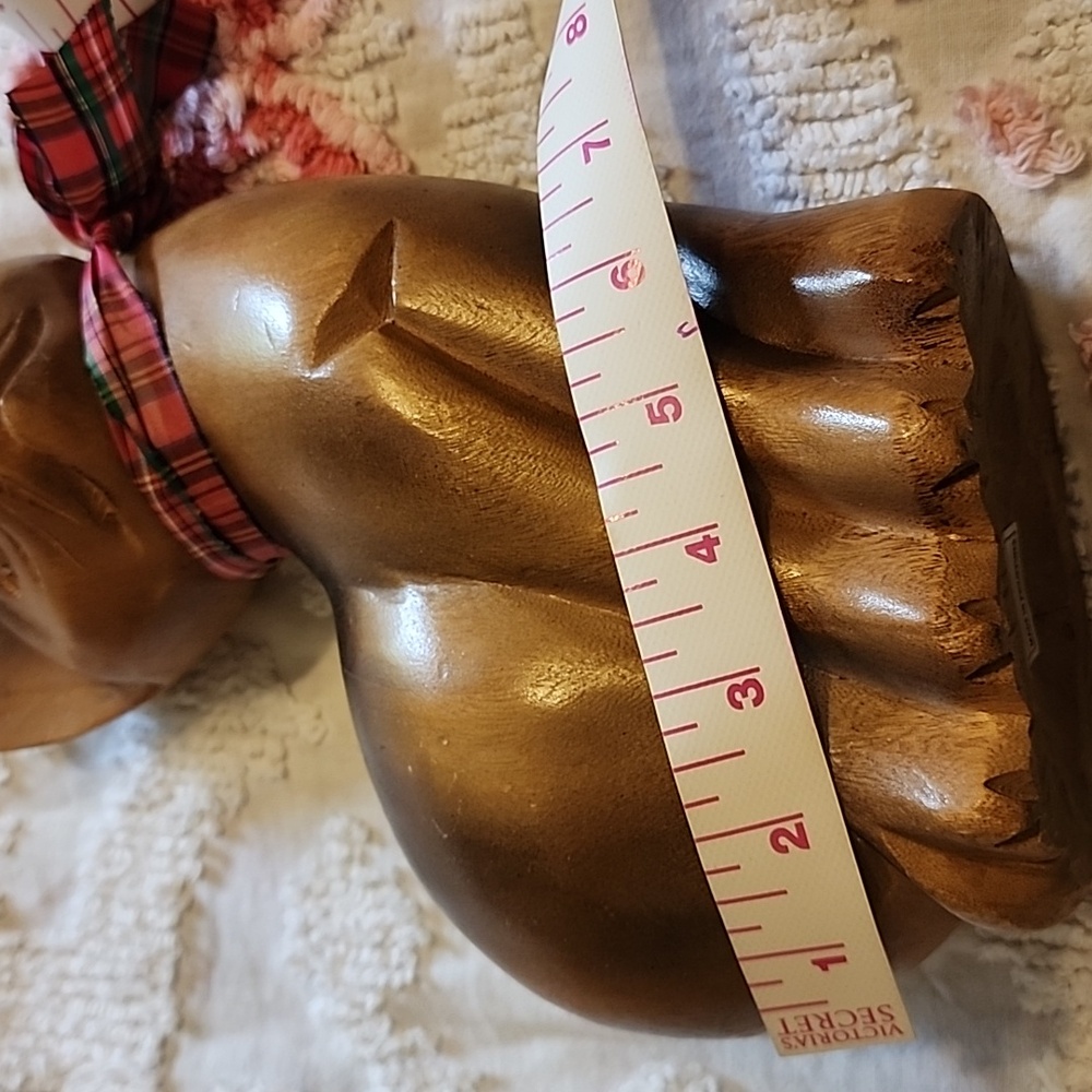 Vintage Wood Carving Cat Figurine Sculpture Standing Cat - Picture 5 of 8